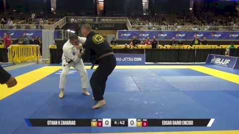 Edgar Dario Enciso vs Othan H Zaharias 2026 Pan Jiu Jitsu IBJJF Championship