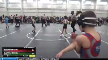 52 lbs Finals (2 Team) - Ryland Beattie, Revival W vs Carter Hudson, VA Elite
