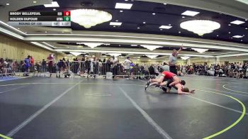 120 lbs Round Of 128 - Brody Bellefeuil, Red Dot WC vs Holden Dufour, Aywa