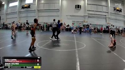 80 lbs Round 3 (8 Team) - Shion Holmes, WV Wild vs Ezra Cappa, Contenders WA Green