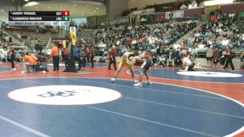 5A 150 lbs 3rd Place Match - Avery Fengel, Batesville vs Cameron Reeves, Lake Hamilton