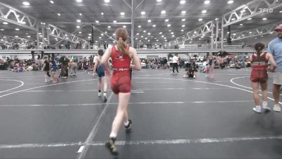 102 lbs Round 1 (6 Team) - Jasmine Brucato, Venom Girls WC vs Jenna Greer, PA West White