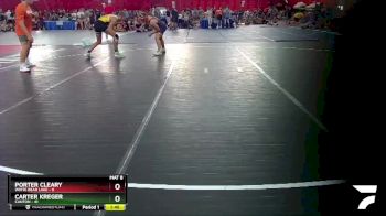 165 lbs Round 1 (4 Team) - Porter Cleary, White Bear Lake vs Carter Kreger, Canton