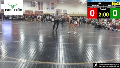 120 lbs Cons. Round 3 - William Mihalko, Randolph vs Giorgi Rekhviashvili, Roxbury