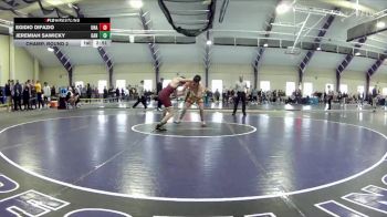 149 lbs Champ. Round 2 - Egidio DiFazio, Unattached vs Jeremiah Sawicky, Gannon-Attached