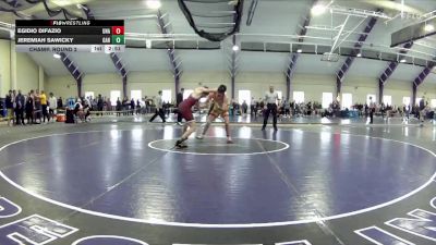 149 lbs Champ. Round 2 - Egidio DiFazio, Unattached vs Jeremiah Sawicky, Gannon-Attached