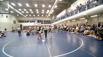 113 lbs Quarterfinal - Elliana Topete, Wasatch vs Aidyn Sharp, Uintah Girls Wrestling