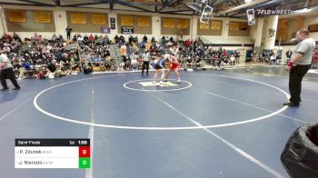 160 lbs Semifinal - Patrick Zdunek, Branford vs Joshua Nieroda, Suffield/Windsor Locks