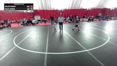 10U True Beginner - 45.8-51.8 Champ. Round 5 - Hayden Gunderson, Wisconsin vs Caiden Greenwell, Pardeeville Boys Club Youth Wrestling