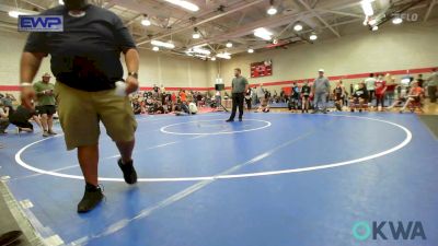 58 lbs Rr Rnd 3 - Wyatt Goodson, NORTH DESOTO WRESTLING ACADEMY vs Colton Tecumseh, Mojo Mulisha 12U