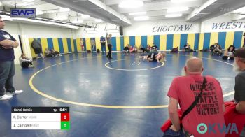 Consolation - Kayden Carter, Morrison Takedown Club vs Joel Campell, El Reno Wrestling Club