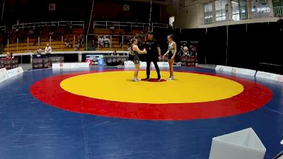 59kg (non-olympic) Semifinal - Caitlin Clatney, Saskatoon Wrestling Club vs Hannah Taylor, Brock WC