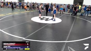 106 lbs Round 1 - Sadie Fry, Cordova Pounders Wrestling Club vs Megan Cornett, Kodiak Wrestling Club