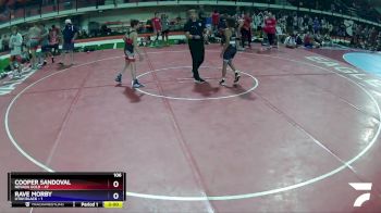 106 lbs Quarters & Wb (16 Team) - COOPER SANDOVAL, Nevada GOLD vs Rave Morby, Utah Black