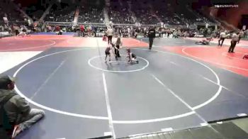 49 lbs Quarterfinal - Sadie Sweat, Kalispell WC vs Liam Wright, Windsor WC