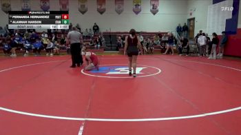 135 lbs Champ. Round 2 - Fernanda Hernandez, Postville vs Alannah Hanson, Saint Ansgar