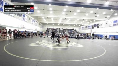160 lbs Champ. Round 2 - Nyomi Mesa, Mt. San Antonio College vs Alejandra Ochoa, San Joaquin Delta College