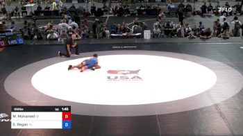 100 lbs Rnd Of 64 - Mohamed Mohamed, Nebraska vs Shamus Regan, Tennessee