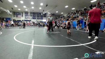 58 lbs Consi Of 4 - Matthew Malone, Cleveland Takedown vs Winston Bolay, Perry Wrestling Academy