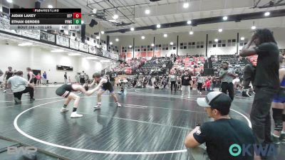132 lbs Rr Rnd 1 - Aidan Lakey, Tulsa Blue T Panthers vs Ethan Gerdes, Verdigris Youth Wrestling