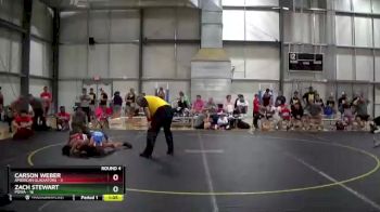 120 lbs Round 4 (6 Team) - Zach Stewart, POWA vs Carson Weber, American Gladiators