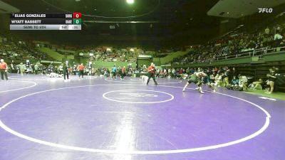150 lbs Semi To 9th - Elias Gonzales, Sanger vs Wyatt Bassett, Bakersfield