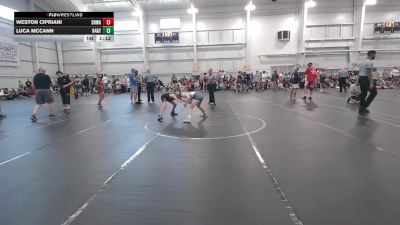 84 lbs Round 4 (8 Team) - Weston Cipriani, SHWA vs Luca McCann, 84 Athletes