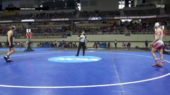 157 lbs Cons. Round 1 - Mike Zacur, Seton Hill vs Casey Barnett, Tiffin