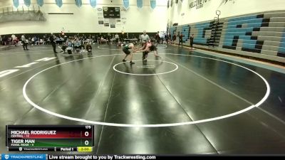 175 lbs Round 4 (10 Team) - Michael Rodriguez, Central vs Tiger Man, Fossil Ridge