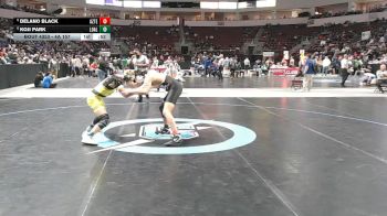 4A 157 lbs Cons. Semi - Delano Black, Aztec vs Koji Park, Los Alamos