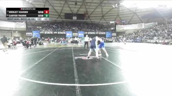 Boys 4A 190 lbs Cons. Round 2 - Carter Thurik, Bothell vs Wesley Haugen, Rogers (Puyallup)