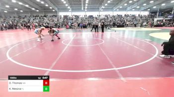 106 lbs Consi Of 16 #1 - Dominic Thomas, WA vs Kellen Mesina, FL