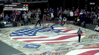 Champ. Round 1 - Will Allen, Aberdeen Central vs Alex Siemonsma, West Central