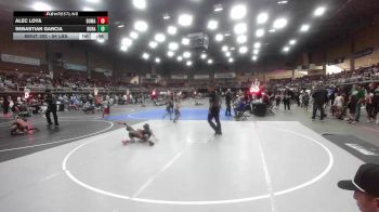 54 lbs Round Of 16 - Alec Loya, Dumas WC vs Sebastian Garcia, Duran Elite