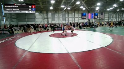 59 kg Cons. Quarters - Madison Black, Project 8 Wrestling vs Shelby Moore, Bearcat Wrestling Club