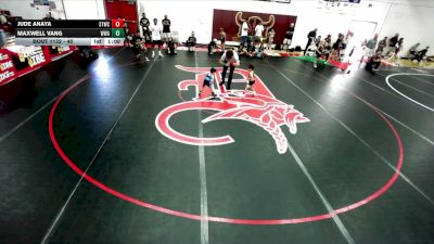 40 lbs Round 3 - Jude Anaya, Threshold WC vs Maxwell Vang, Wright Wrestling Academy
