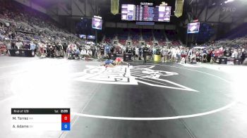 138 lbs Rnd Of 128 - Marcos Torrez, Washington vs Antwain Adams, Ohio