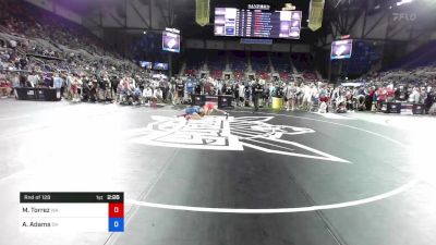 138 lbs Rnd Of 128 - Marcos Torrez, Washington vs Antwain Adams, Ohio