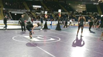 150 lbs Quarterfinal - Josiah Carney, Milford vs Dan Greaney, Leominster