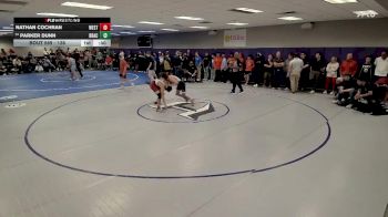 138 lbs Cons. Round 3 - Parker Dunn, Brentwood Aca. vs Nathan Cochran, West Creek