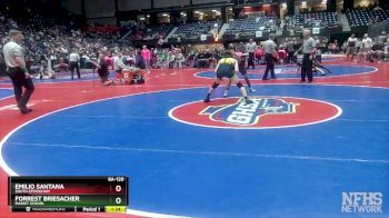 6A-120 lbs Semifinal - Forrest Briesacher, Marist School vs Emilio Santana, South Effingham