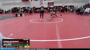 170 lbs Semifinal - Kean Hicks, Blue Earth Area vs Cooper Ochsendorf, Maple River/USC