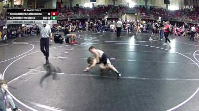 85 lbs Champ. Round 1 - Kingston Penaherrera, Nebraska Boyz vs Maverick Vavrina, Monarch Wrestling Club - David City
