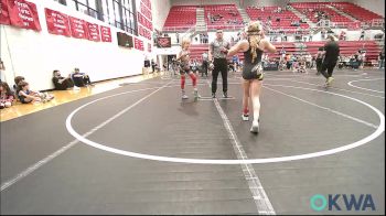 74 lbs Rr Rnd 3 - Savannah Van Dusen, Tecumseh Youth Wrestling vs Legend Koch, Duncan Demon Wrestling
