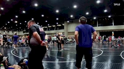 165 lbs Round 4 (6 Team) - Zagan Horter, Black Hive #3 vs Luke Berguson, Team Rich Habits White