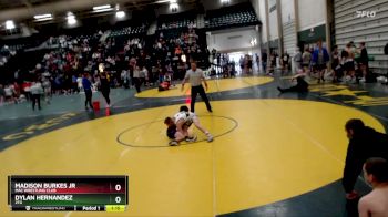 106 lbs Quarterfinal - Dylan Hernandez, 2TG vs Madison Burkes Jr, MAC Wrestling Club