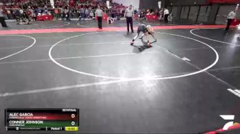 120 lbs Semifinal - Conner Johnson, Auburndale vs Alec Garcia, Pardeeville Youth Wrestling