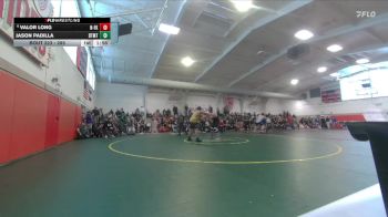 285 lbs Champ. Round 1 - Jason Padilla, Battle Mountain vs Valor Long, North Fork