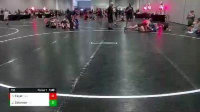 152 lbs Round 4 - Isaac Fayer, ATT/Mocco Wrestling Academy vs Jasiah Solomon, Florida