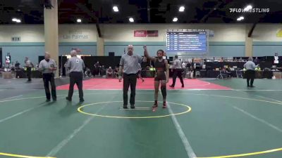 116 lbs Quarterfinal - Lyqualah Kinsey, Ottawa - Arizona (W) vs Bella Gulzow, Oregon (W)